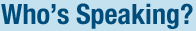 Who's Speaking?