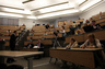 Waiting for the CLE presentation to begin at NSU Law on April 3, 2009.