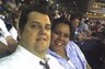 My wife and me at a Houston Astros game at Minute Maid Park